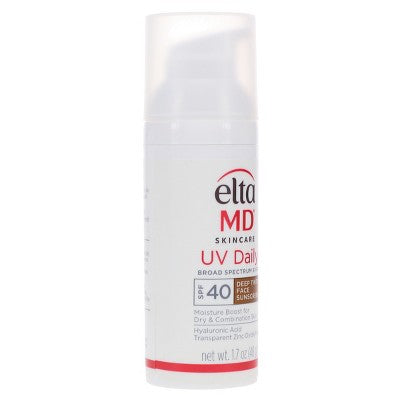 EltaMD UV Daily Broad Spectrum SPF 40 Deep Tinted Sunscreen 1.7 oz - Imperfect Box