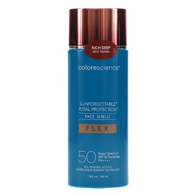 Colorescience Sunforgettable Total Protection Face Shield Flex SPF 50 Rich Deep 1.8 oz - Imperfect Box