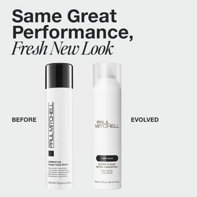 Paul Mitchell Super Clean Extra Hair Spray 9.5 fl oz - New
