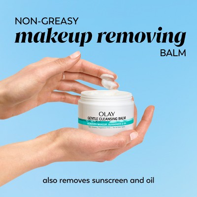 Olay Gentle Cleansing Balm Makeup Remover 3.4 fl oz - Imperfect Container