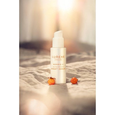 Lumene Valo Glow Renew Night Serum with Vitamin C 1 fl oz - New