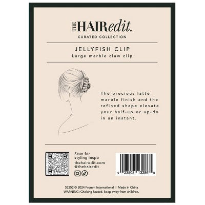 The Hair Edit Jellyfish Clip Latte - New