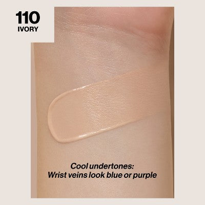 Revlon ColorStay Makeup for Normal/Dry Skin with SPF 20 110 Ivory  1 fl oz - Imperfect Container