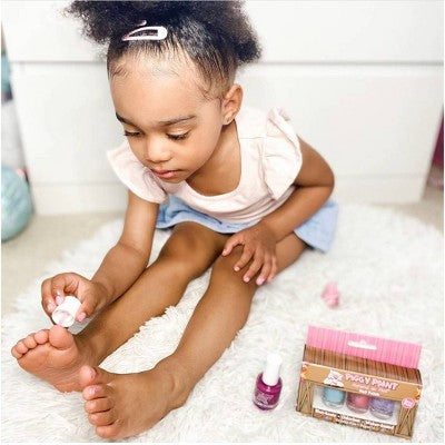 Piggy Paint Nail Polish Set 0.48 fl oz Natural as Mud 4pk - Imperfect Box