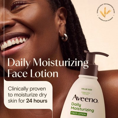 Aveeno Daily Moisture Face Lotion 12 fl oz - Imperfect Container