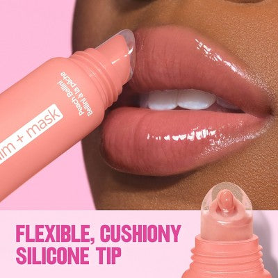 Revlon Glimmer Lip Treat Balm + Mask Overnight Hydration 006 Hazelnut Latte 0.4 fl oz - Imperfect Container