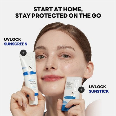 Round Lab Birch Juice Moisturizing UV-Lock Sun Stick - Imperfect Box