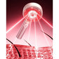 TYMO Trithera Scalp Therapy Red Light Massage Brush Hair Champagne Pink - Imperfect Box