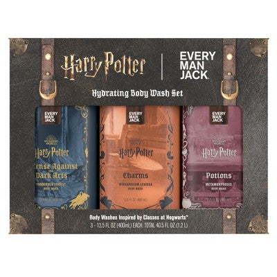 Every Man Jack Harry Potter Holiday Body Wash Gift Set 3ct - Imperfect Box