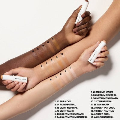 Well People Supernatural Complexion Stick Foundation + Concealer 42 Deep Cool 0.28oz - Imperfect Box