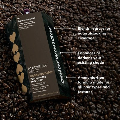 Madison Reed ColorWonder Demi-Permanent Hair Color 4N Espresso Yourself - Imperfect Box