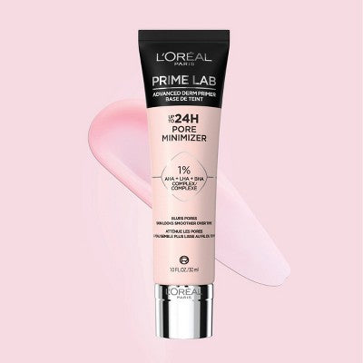 L'Oreal Paris Up to 24hr Lab Primer Pore Minimizer 1 fl oz - Imperfect Container