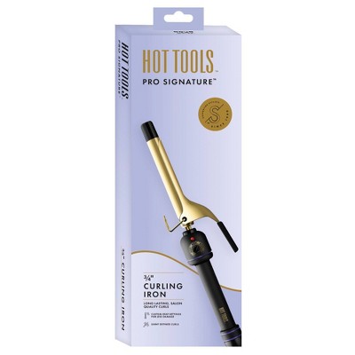 Hot Tools Pro Signature Gold Curling Iron 3/4" - Imperfect Box