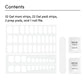 Dashing Diva Mani/Pedi Gloss Nail Art White Flag 54ct - Imperfect Box