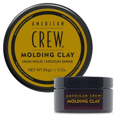 American Crew Men's Strong Hold and Medium Shine Hair Styling Molding Clay 3oz - New