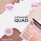 MCoBeauty Eyeshadow Palette Quad Cheeky Chat 0.12oz - New