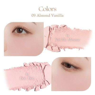 Dasique Blending Mood Cheek 09 Almond Vanilla 0.59oz - Imperfect Box