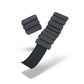 Bala Bangles 2pc Wrist & Ankle Weight Set Charcoal 2lb Adjustable Steel; Silicone Weights - Imperfect Box