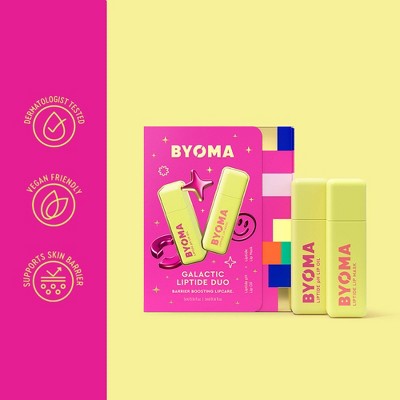BYOMA Duo Gift Set Liptide Lip Mask and pH Lip Oil 2pc - Imperfect Box
