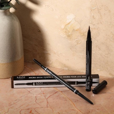 NYX Professional Makeup Vegan Micro Eyebrow Pencil 06 Brunette 0.003oz -Imperfect Box
