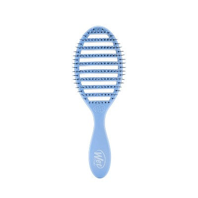 Wet Brush Speed Dry Detangler Hair Brush Solid Sky Blue - New
