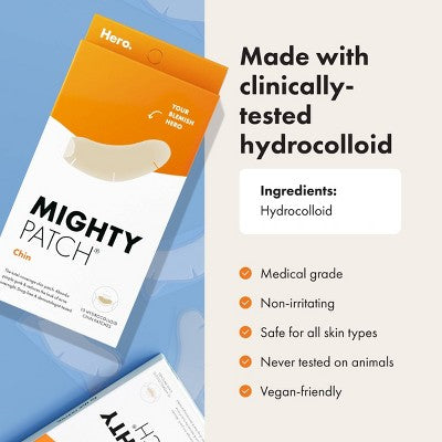 Hero Mighty Patch Chin 10ct - Imperfect Box