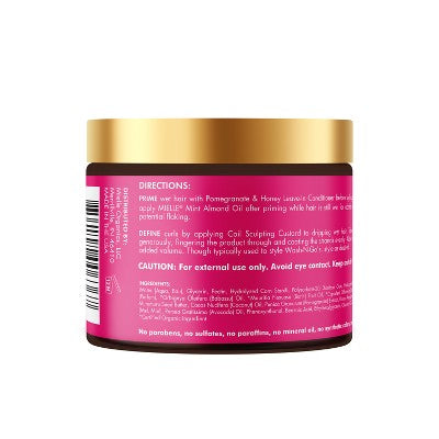 Mielle Organics Pomegranate & Honey Coil Sculpting Custard 12oz - Imperfect Container