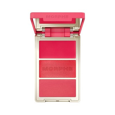 Morphe Cheek Thrills Multi-Finish Face Trio Cabana Club 10.8g - Imperfect Box