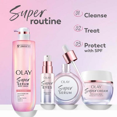 Olay Super Cream Face Moisturizer with Sunscreen SPF 30 1.7oz - Imperfect Box