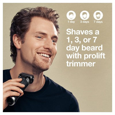 Braun Series 9-9465cc Pro Electric Foil Shaver with ProLift Beard Trimmer & Clean & Charge SmartCare Center - Imperfect Box