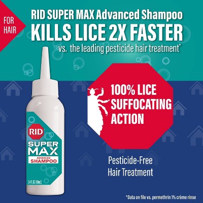RID Super Max 5-in-1 Hair & Home Complete Lice Treatment Kit - Imperfect Box