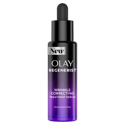 Olay Regenerist Anti-Aging Night Serum, Hydrating & Wrinkle Correcting Treatment 1 fl oz - New