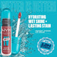NYX Professional Makeup Lip IV Hydrating Lip Gloss Stain Petal Pourin 0.16 fl oz - New