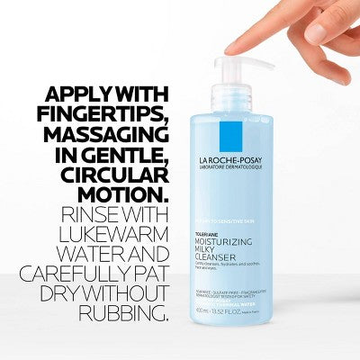 La Roche Posay Toleriane Moisturizing Milky Cleanser 13.52 fl oz - Imperfect Container