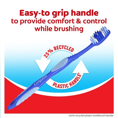 Colgate Extra Clean Full Head Toothbrush Medium 6ct - Imperfect Box