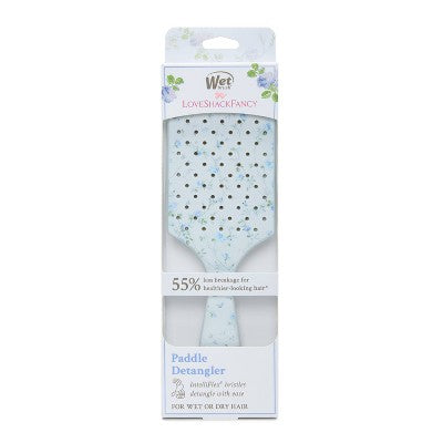 Wet Brush x LoveShackFancy Paddle Detangler Hair Brush English Ivy - Imperfect Box