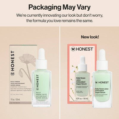 Honest Beauty Daily Green Juice Antioxidant Super Serum 1 fl oz - New