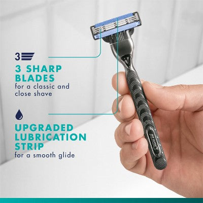 Gillette Mach3 Men's Razor Blade Refills 10ct - Imperfect Box