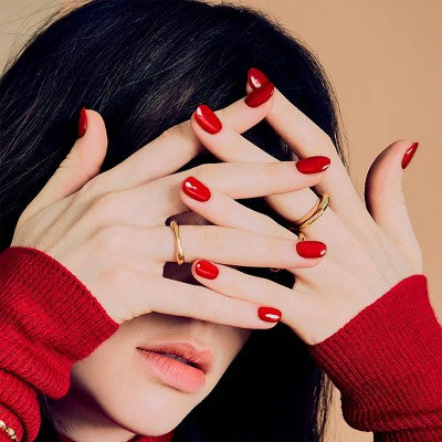 Ohora Gel Nail Art Basic Line Rouge Allure 30ct - Imperfect Box