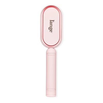 L'ange Hair Mane Pass 2-In-1 Heated Straightening Brush Blush - Imperfect Box