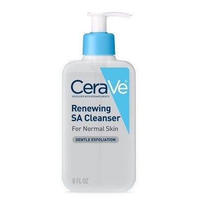 CeraVe SA Face Wash Salicylic Acid Cleanser 8 fl oz - Imperfect Container