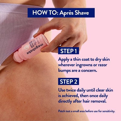 Megababe Apres Shave Hair Treatment Trial Size 1.7 fl oz - New