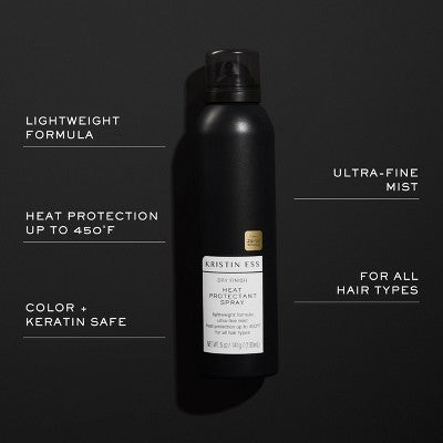 Kristin Ess 450F Dry Finish Heat Protectant Spray 5 oz - Imperfect Container
