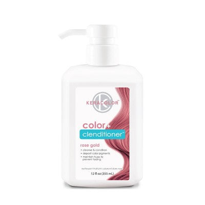 Keracolor Color + Clenditioner Temporary Hair Color Rose Gold 12 fl oz - New