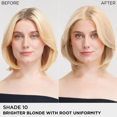 L'Oreal Paris Colorsonic Permanent Hair Color Cartridge Device Sold Separately Very Light Blonde Natural 10 - Imperfect Box