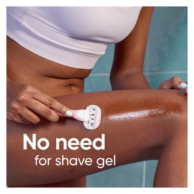 Venus Comfort Glide White Tea Women Razor Blade Refills  8ct - Imperfect Box