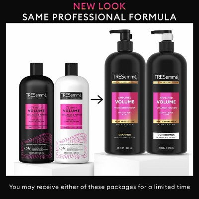 Tresemme Healthy Volume Shampoo and Conditioner  56 fl oz/2pc - Imperfect Box
