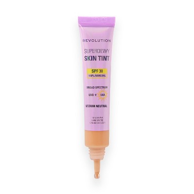 Makeup Revolution Superdewy Sundew Skin Tint SPF30 Medium Neutral 0.94oz - New
