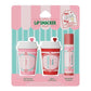 Lip Smacker Holiday Cafe Lip Balm Trio Hot Chocolate Eggnog & Marshmallow 3ct - Imperfect Box