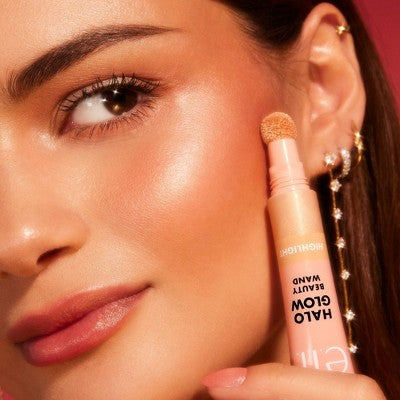 e.l.f. Halo Glow Highlighter Beauty Wand Liquid Gold 0.33 fl oz - Imperfect Box